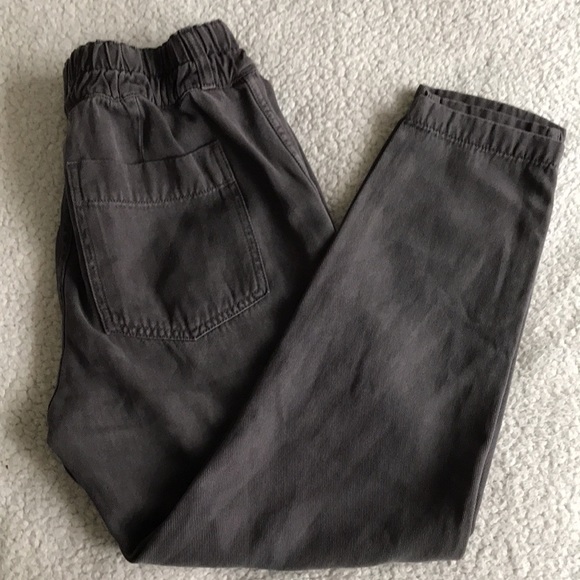AMO Drapey Trouser in Washed Black 28 - Picture 9 of 14